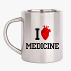 Кружка металлическая