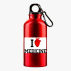 Металлическая бутылка 400 мл UV-DTF