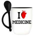 Кружка с ложкой