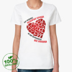 Женская футболка органик