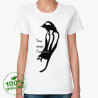 Женская футболка органик