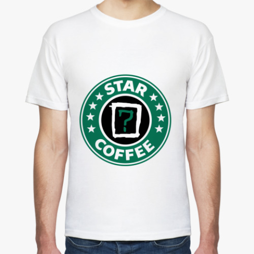 Футболка с принтом  Coffee