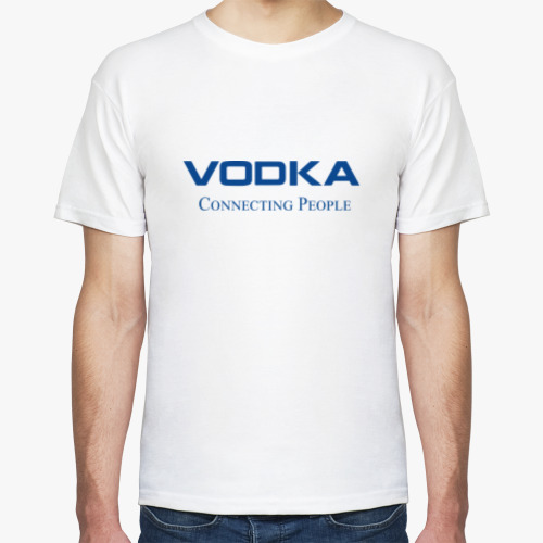 Футболка Vodka Connecting People