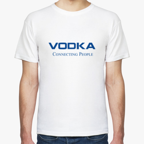 Футболка Vodka Connecting People