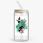 Банка с бамбуковой крышкой