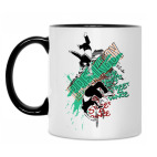 Кружка двухцветная