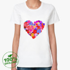 Женская футболка органик