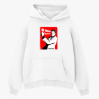 Толстовка худи оверсайз