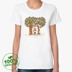 Женская футболка органик