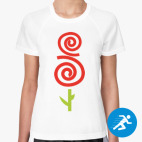 Женская спортивная футболка