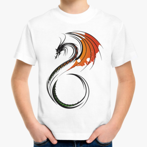 Детская футболка Дракон