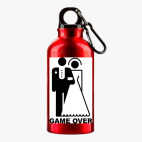 Металлическая бутылка 400 мл UV-DTF