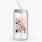 Банка с бамбуковой крышкой