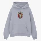 Толстовка худи оверсайз