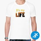 Мужская спортивная футболка