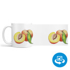 Акварель. Персики