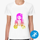 Женская спортивная футболка
