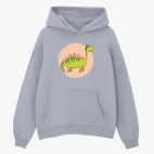 Толстовка худи оверсайз