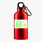 Металлическая бутылка 400 мл UV-DTF