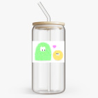 Банка с бамбуковой крышкой