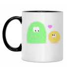 Кружка двухцветная