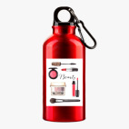 Металлическая бутылка 400 мл UV-DTF