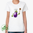 Женская футболка органик