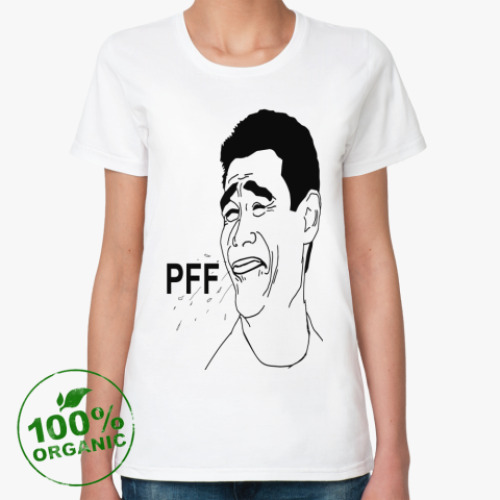 Женская футболка из органик-хлопка Yao Ming Pff