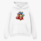 Толстовка худи оверсайз