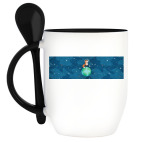 Кружка с ложкой