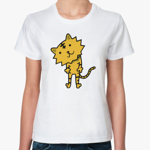 Классическая футболка 'Тигренок'