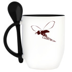 Кружка с ложкой