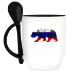 Кружка с ложкой