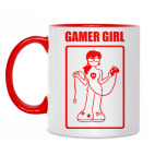 Двухцветная кружка Gamer Girl