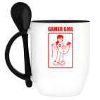 Кружка с ложкой