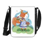 Белка на прогулке