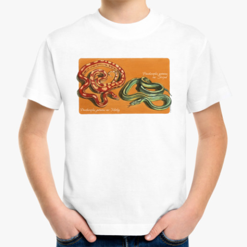 Детская футболка с принтом E.guttata motley