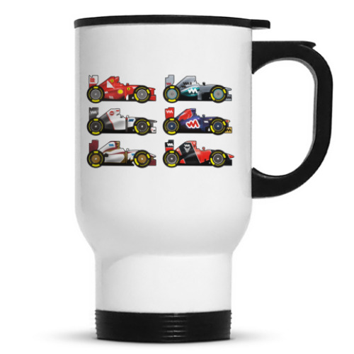 Кружка-термос с принтом Cars