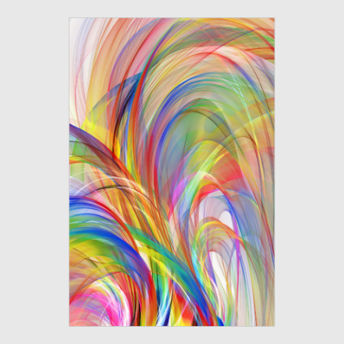 Постер abstract art colorful design