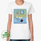 Женская футболка органик