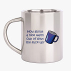 Кружка металлическая