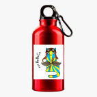 Металлическая бутылка 400 мл UV-DTF