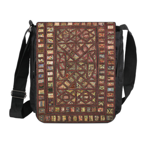 Сумка на плечо (мини-планшет) с принтом Ковер