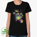 Женская футболка органик