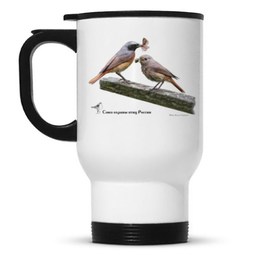 Кружка-термос с принтом Горихвостки