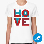 Женская спортивная футболка