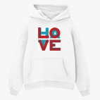 Толстовка худи оверсайз