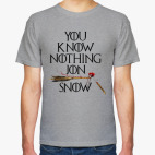 You Know Nothing Jon Snow. Игра Престолов
