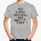 Детская футболка