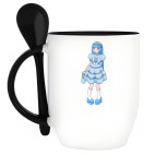 Кружка с ложкой